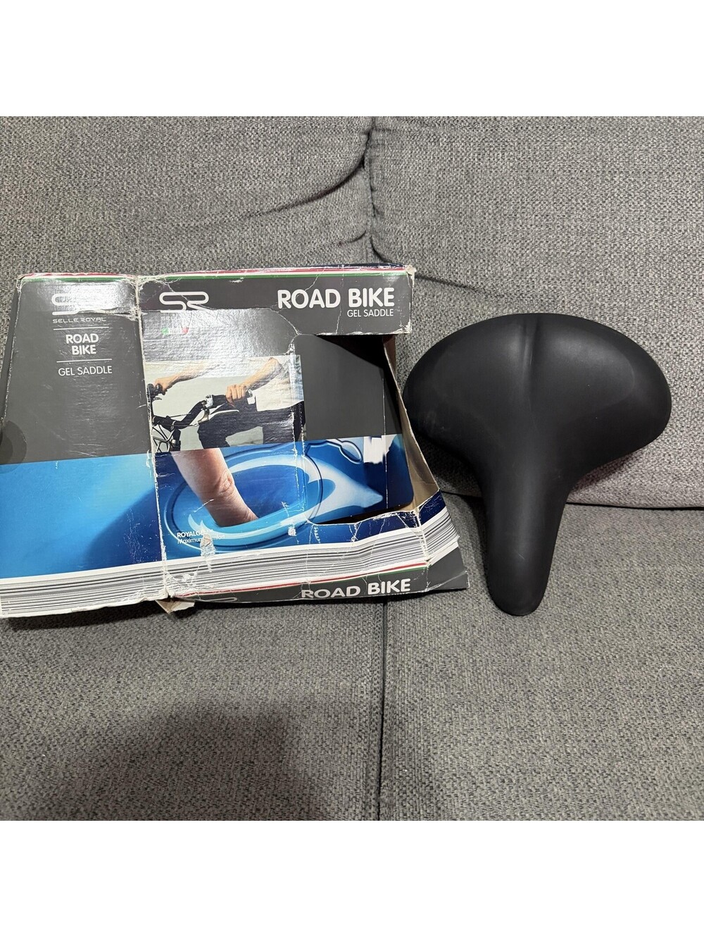 Selle Royal Road Bike Gel Saddle Seat Black Italy 971921 New Open Box Comfort